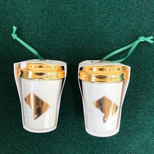 NWT Starbucks Washington DC Christmas Ornaments